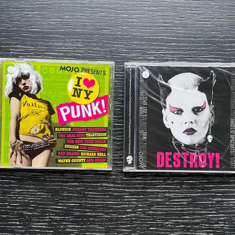 CD Punk - diverse artister (to ulike)