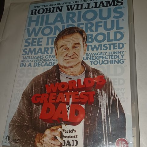 Worlds greatest dad, på dvd.