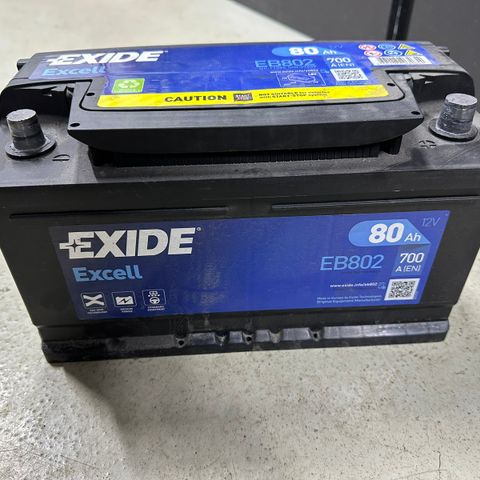 Exide Batteri 80Ah (700A)