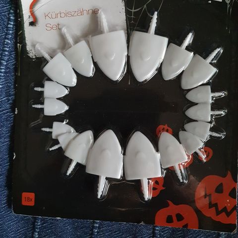 Halloween gresskartenner sett