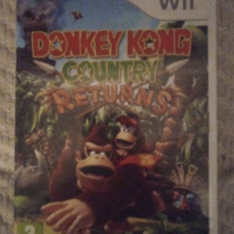 Nintendo Wii Donkey kong country returns