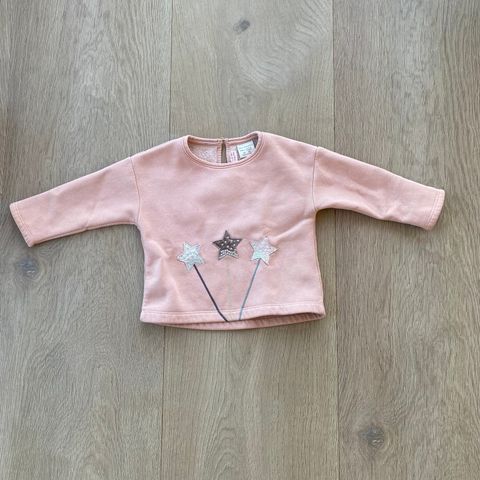 Zara rosa genser str 86 (12/18 months)