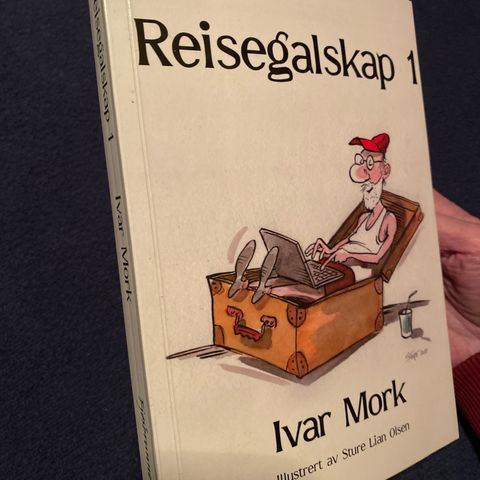 Reisegalskap 1, av Ivar Mork. Humorbok