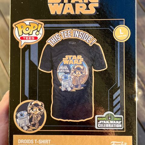 Funko Double Droids Pop! T-Shirt [Size Large] | Star Wars Celebration 2023