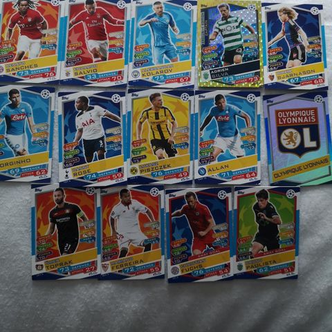 Fotball kort Match Attax game