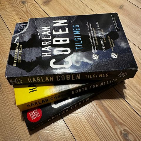 3 stk Harlan Coben pocket