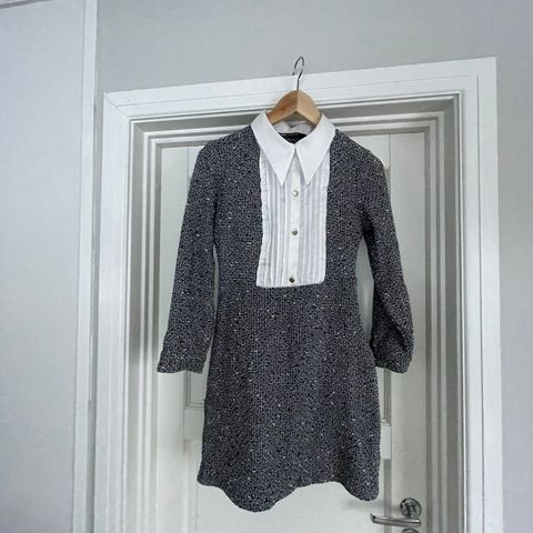 Zara kjole tweed XS