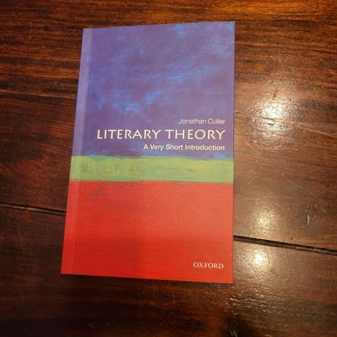 Literary Theory - A very short introduction