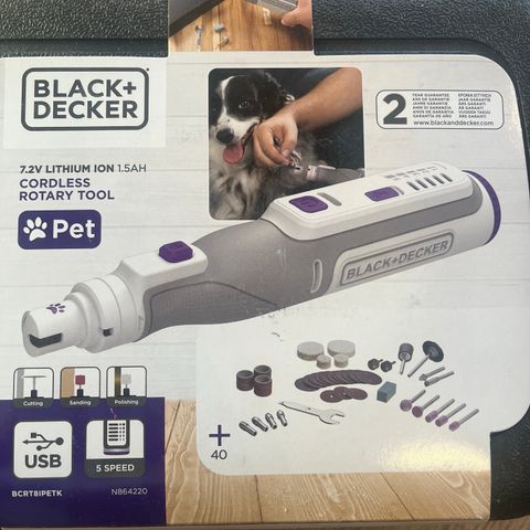 Black+Decker neglestell