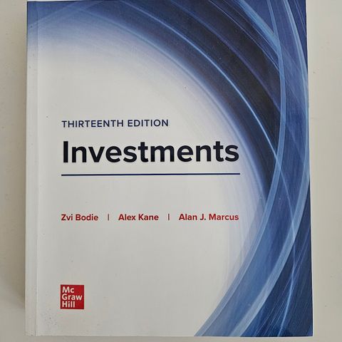 Investments, 13th edition