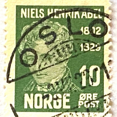 Norge 1929 Niels Henrik Abel NK 172 Stemplet