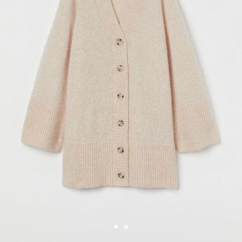 Mohair blend cardigan fra H&M