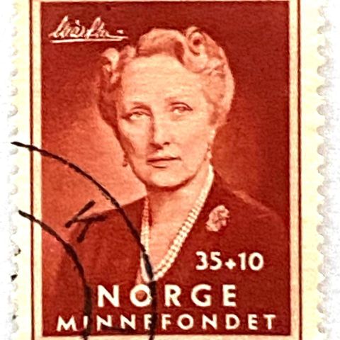 Norge 1956 Kronprinsesse Märtha NK 441 Stemplet