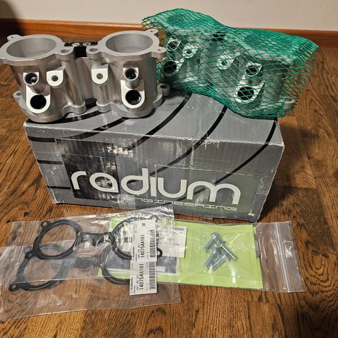 Radium dual injector TGV delet housings