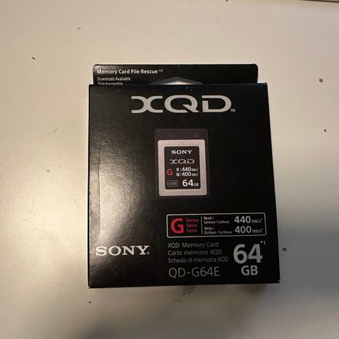 Sony XQD 64GB 440 MB/s
