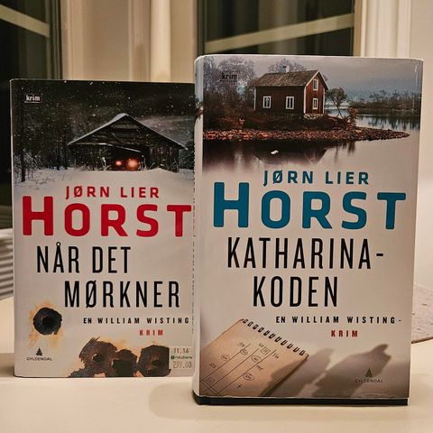 JØRN LIER HORST - 2 bøker📚🤩