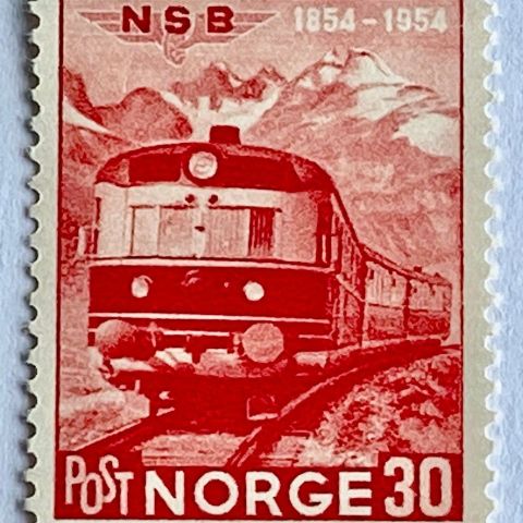 Norge 1954 Jernbanen NK 420 Postfrisk