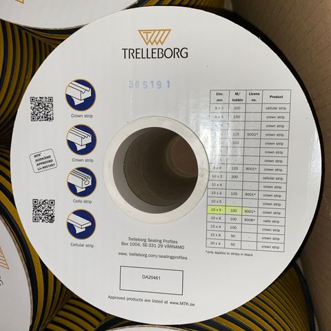 Trelleborg gummilist