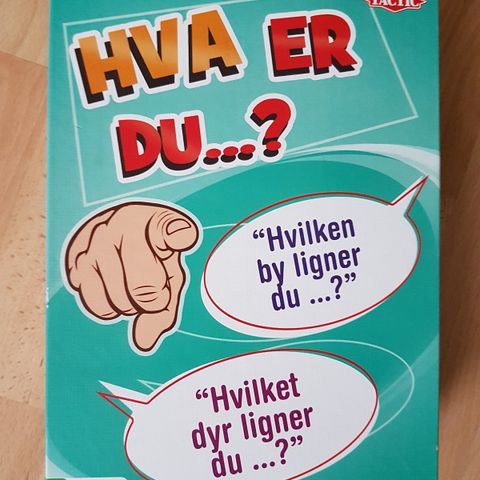 Hva er du (Tactic spill).