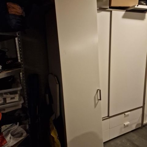IKEA Forsand skapdør m/hengsler og håndtak