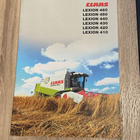 Claas tresker brosjyrer