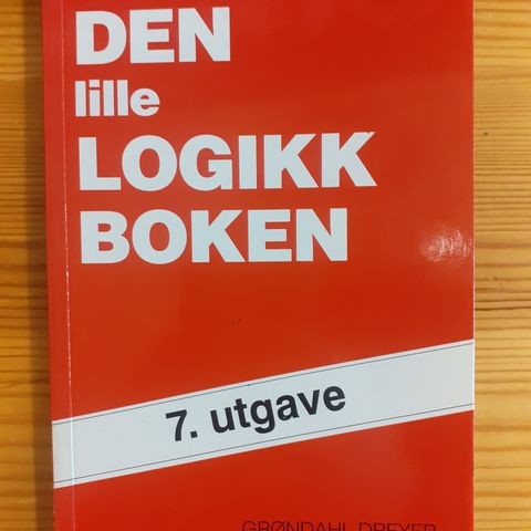 Bernt Vestre: Den lille logikk boken