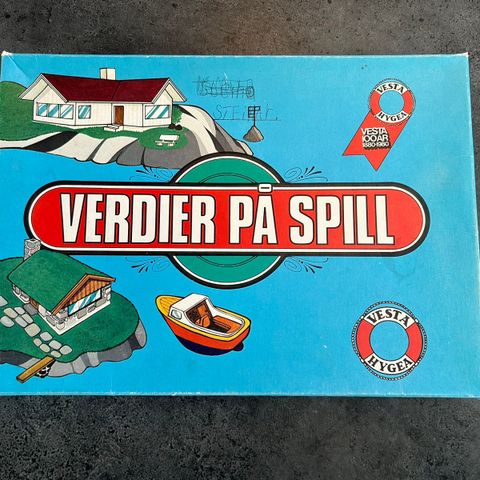 Verdier på spill brettspill