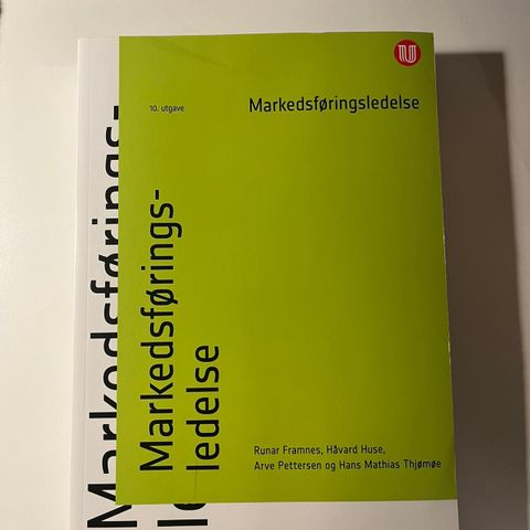 Markedsføringsledelse ubrukt