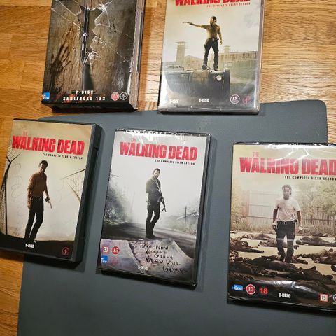The walking dead sesong 1-6