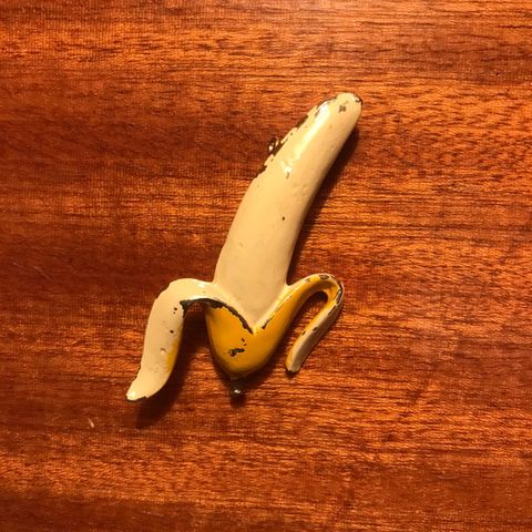 Bananbrosje / pin