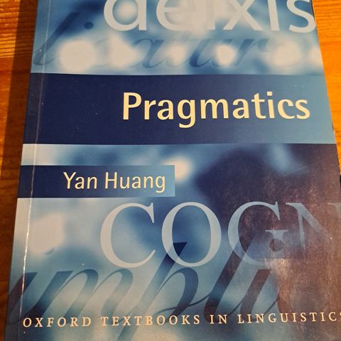 Huang: Pragmatics