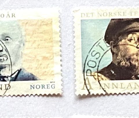 Norge 2013 Språkåret 2013 Lasse Kolstad - Ivar Aasen NK 1858-1859 Stemplet