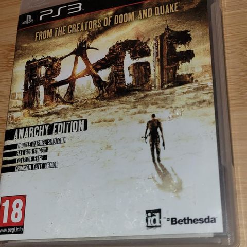 Rage Anarchy Edition | Playstation 3