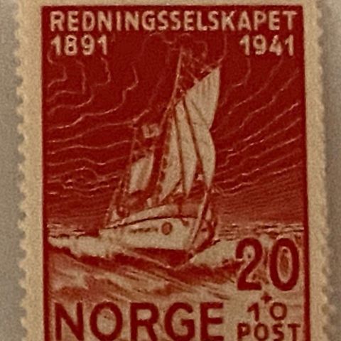 Norge 1941 Redningsselskapet NK 257  Postfrisk