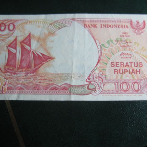 100 Rupia Indonesia