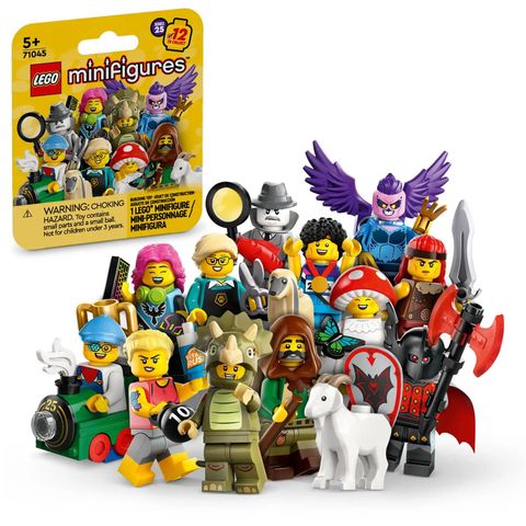 LEGO Minifigure Series 25 - Komplett samling