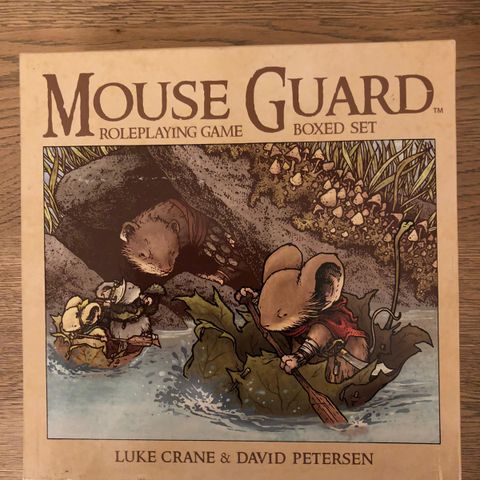 Mouse guard rollespill