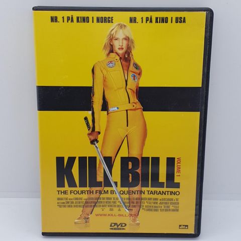 Kill Bill vol 1. Dvd