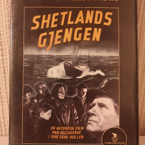 Strøken  ' Shetlands gjengen ' norske klassikere dvd film selges kr 150,-