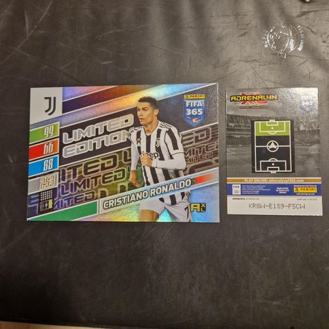 Cristiano Ronaldo Limited Edition Jumbo Panini Adrenalyn XL FIFA 365