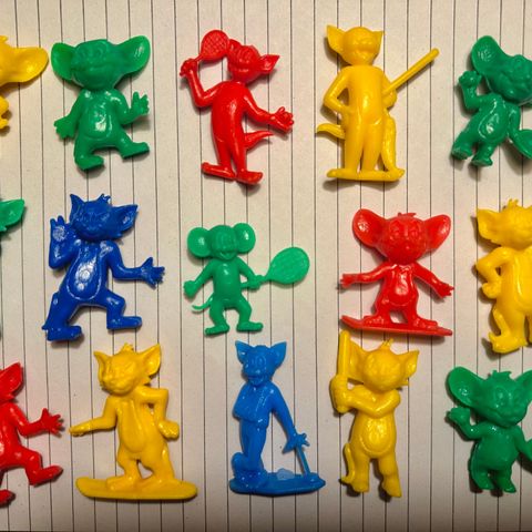 Tom & Jerry - 15 figurer fra 1970-tallet