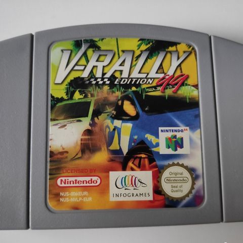 V-rally spill til Nintendo 64