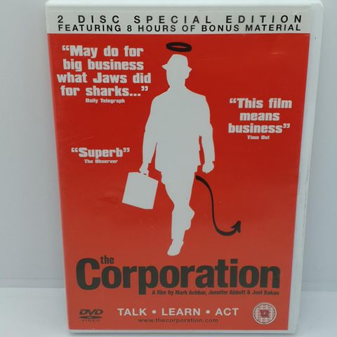 The corporation. Dvd