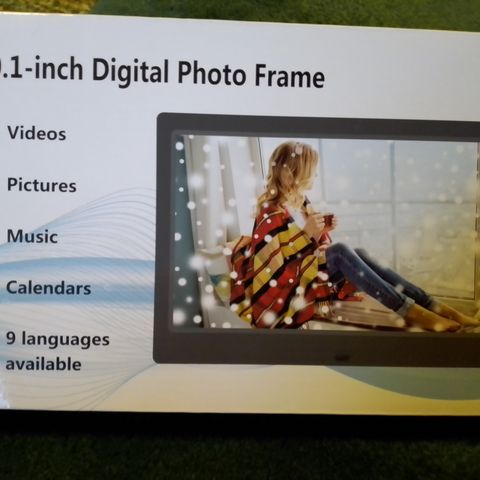 10 inch 32GB vit digital fotoram
