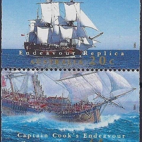 CAPTAIN-COOK frimerker:Sør-Stillehavet, Sør-Atlanteren-Miniatyr ark + UM mynt