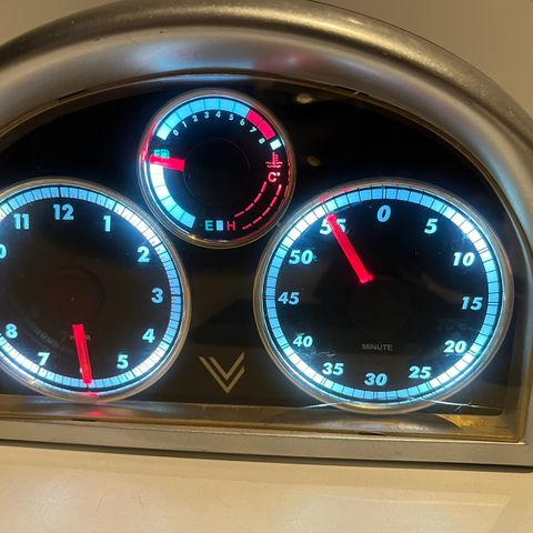 Retro Speedometer klokke