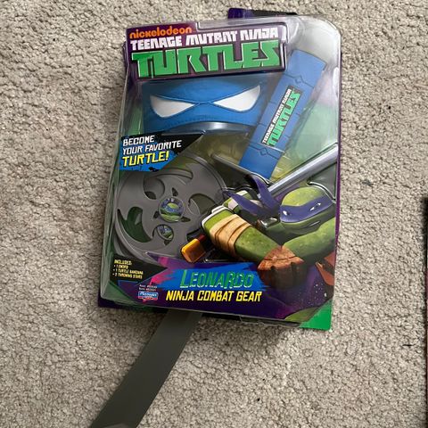 Ninja Turtles Leonardo ninja combat gear