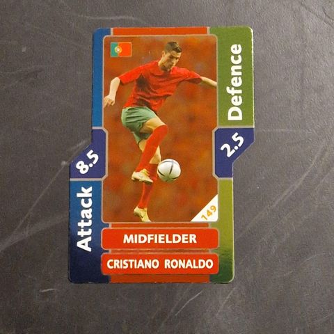 Cristiano Ronaldo VM 2006 rookie holo foil Topps