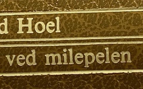 Sigurd Hoel: "Møte ved milepelen". Roman