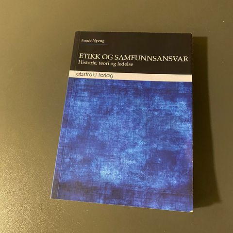 Etikk og samfunnsansvar